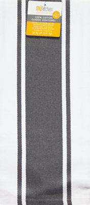 Mei E Classic Stripe Towel Stainless - EA - Image 1