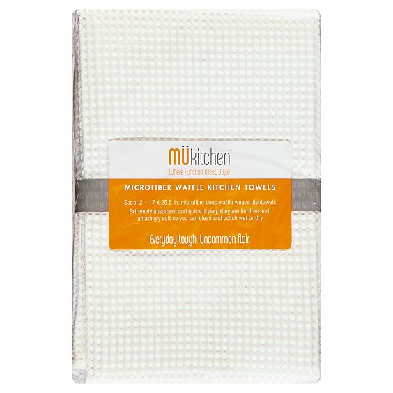Mei E 1 Waffle Micro Towel Set 2 - EA