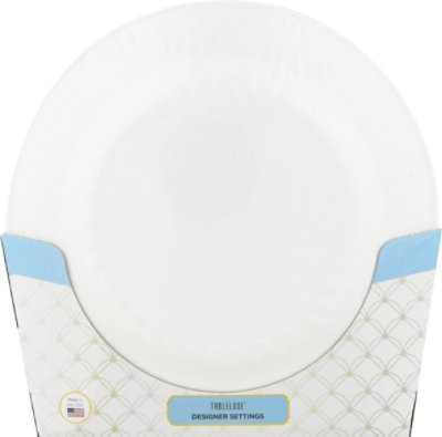 Tableluxe Wht Slv Plate Combo 4ct - EA - Image 4