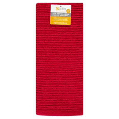 Mei E Cotton Ridged Towel Ruby - EA - Image 2