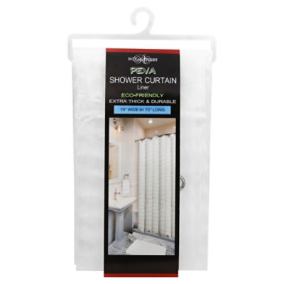 Royal Peva Shower Curtain Liner 3 D - EA