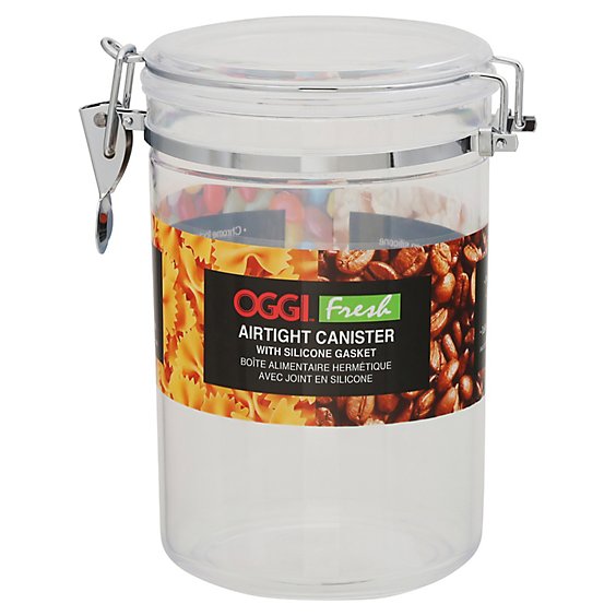 Clear Clamp Canister 59oz - EA