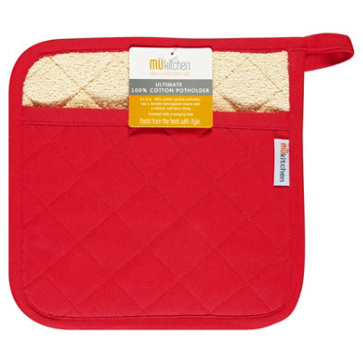 Mei E Mukitchen Potholder Crimson - EA - Image 3