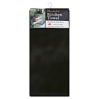 Joh Kitchen Towel Soid Black - 1 EA - Image 1