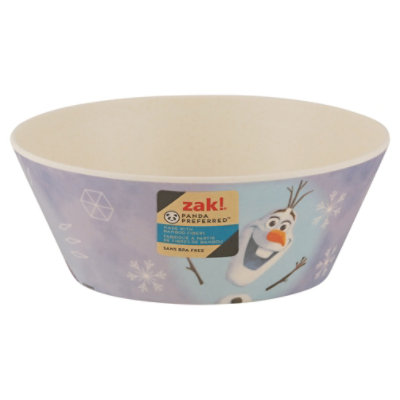 Zak  Frozen2 6in Melamine Bamboo - 1 EA
