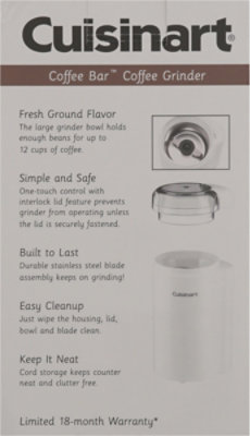 Cuisinart Coffee Grinder - EA - Image 4