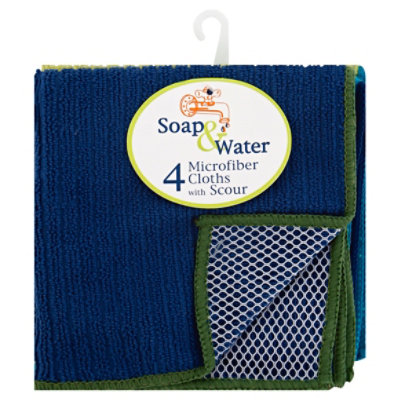 Joh 4pk Dishcloth Miscr Cool - 1 EA