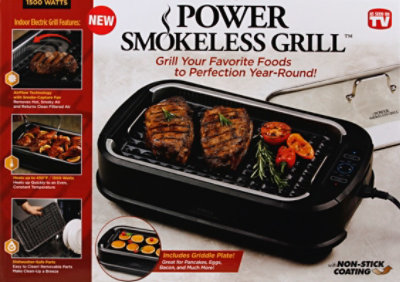 Trista Pwr Smkls Indoor Electrc Grill - EA - Image 2