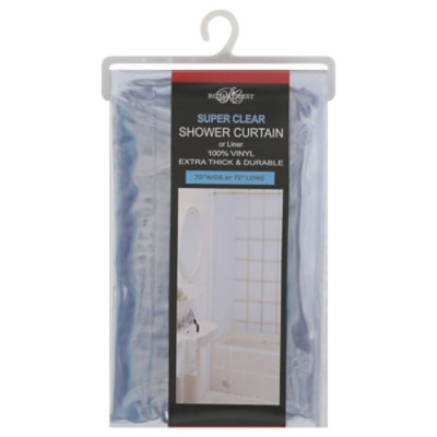 Royal Shower Curt 5 Gauge Dbl Pol Cl - EACH