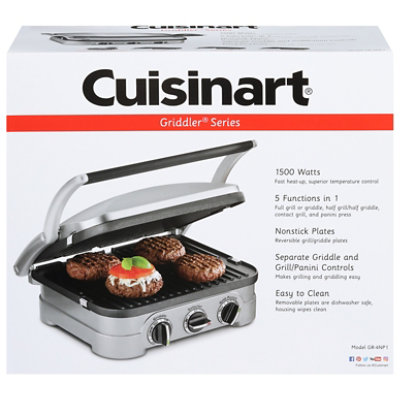 Cuisinart Griddler Grill/Panini Press – The Happy Cook