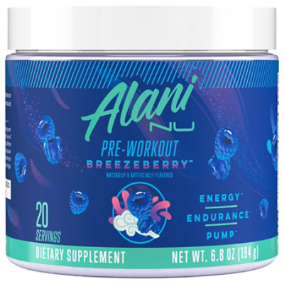 Alani Nu Pre-Workout Breezeberry - 10.26 Oz - Image 3