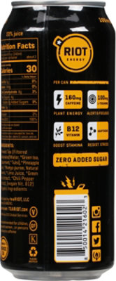 Riot Energy Drink Mango Riot Energy - 16 FZ - Image 6