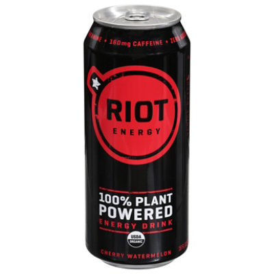 Riot Energy Drink Cherry Watermelon Energy - 16 FZ - Image 3