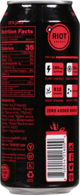 Riot Energy Drink Cherry Watermelon Energy - 16 FZ - Image 6