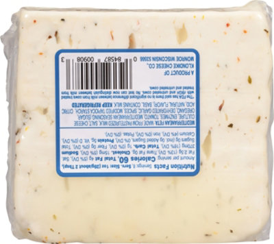 Odyssey Cheese Feta Chunk Mediterranean Herb - 8 OZ - Image 6