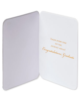 Papyrus Embossed Mortar Board Graduation Card - Each - Image 5