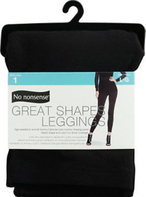 Nn Control Shape Leggings Black Large EA starmarket