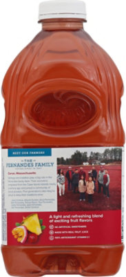 Ocean Spray Frutas Frescas Cranberry Pineapple Passionfruit - 64 Fl. Oz. - Image 6