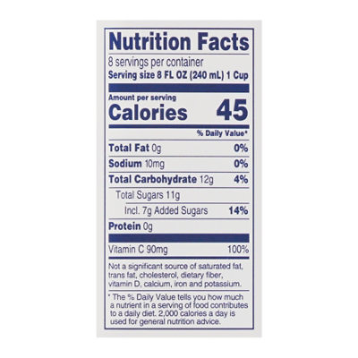 Ocean Spray Frutas Frescas Cranberry Pineapple Passionfruit - 64 Fl. Oz. - Image 4