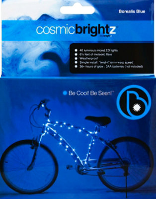 Cosmic Brightz Blue Led Bicycle Frame Light - EA - Image 2