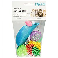 Blue Paws Fun Cat Toys 4pk - EA - Image 3