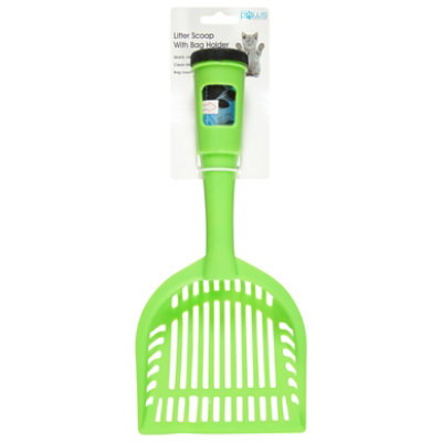 Blue Paws Litter Scoop With Bag Holder - EA