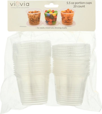 Viovia Portion Cups - 20 - 5.5 Oz - Image 2