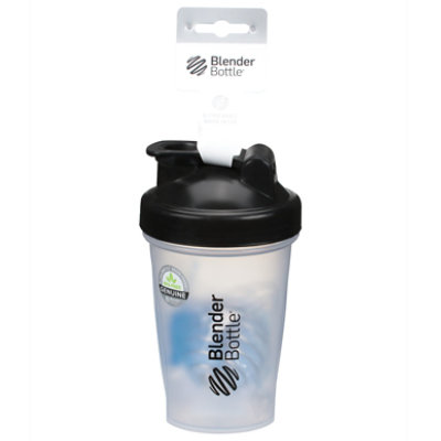 BlenderBottle Shaker Bottle Pro Series Perfect for Protein Shakes and Pre  Workout, 24-Ounce, Black