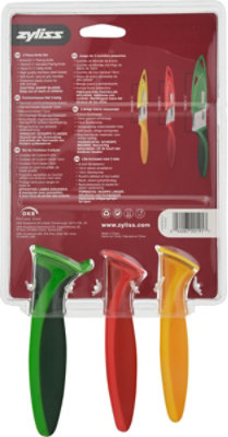 Zyliss 3pc Knife Set - EA - Image 4