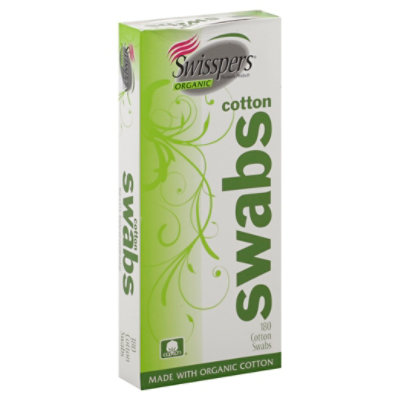 Organic Cotton Swabs - EA