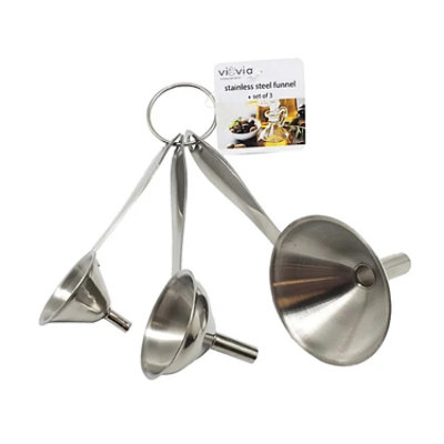 Viovia Stainless Steel Funnel Set 3pc - EA - Image 1