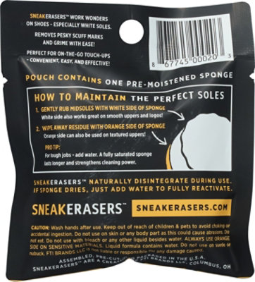 Sneakerasers Instant Sneaker Cleaner - EA - Image 4