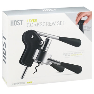 True Lever Corkscrew Set By Host - EA