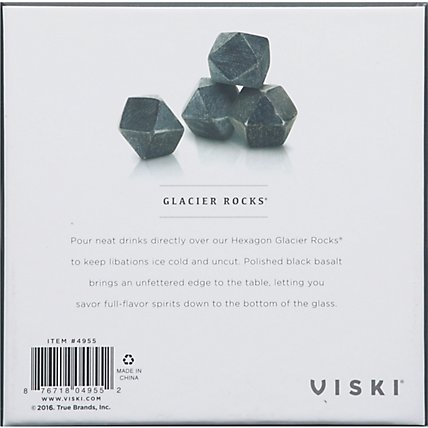 True Glacier Rocks Hexagonal Ice Cubes 4pk - EA - Image 4