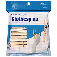 Wood Clothespins - EA - Image 3