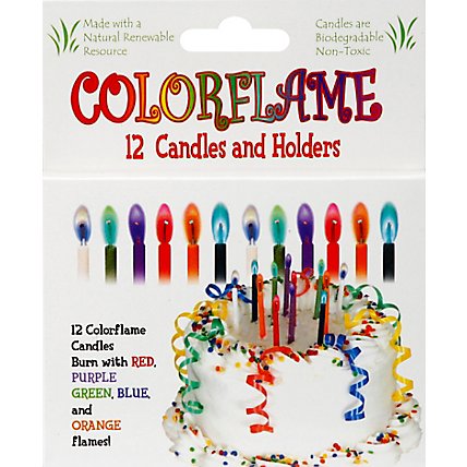 Color Flame Candle - EA - Image 2