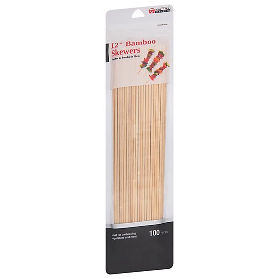 Kitchen Collection Bamboo Skewers 12 Inches - EA