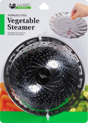 Stainless Steel Vegetable Steamer - EA - Image 2