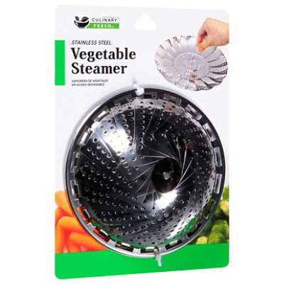 Stainless Steel Vegetable Steamer - EA - Image 1