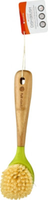 Dish Brush With Bamboo Handle - EA - Image 2