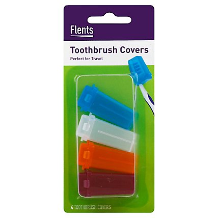 Toothbrush Covers 4pk - EA - Image 1