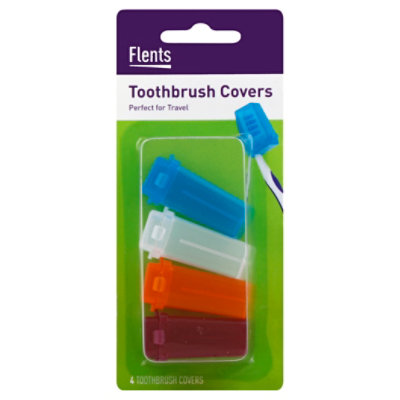 Toothbrush Covers 4pk - EA - Image 1