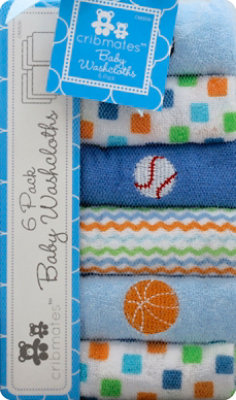 Baby Wash Cloths 6pk - EA - Image 2