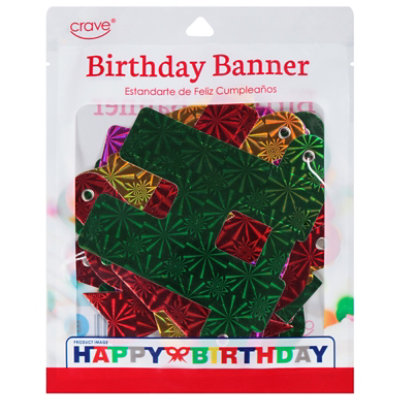 Celebration Station Happy Birthday Banner - EA - Image 3