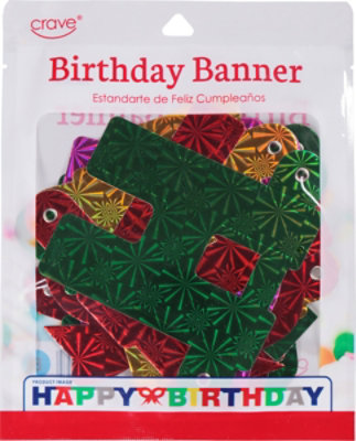 Celebration Station Happy Birthday Banner - EA - Image 2