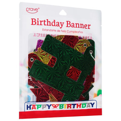 Celebration Station Happy Birthday Banner - EA