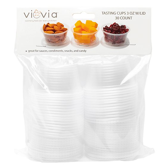Viovia BPA Free Tasting Cups - 30 - 3 Oz