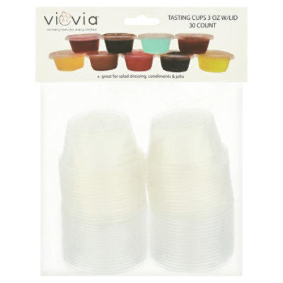 Viovia BPA Free Tasting Cups - 30 - 3 Oz