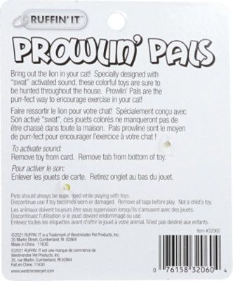 Prowlin Pals Cat Toy - EA - Image 4