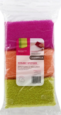 Scrub Sponges 3pk Astd - EA - Image 4